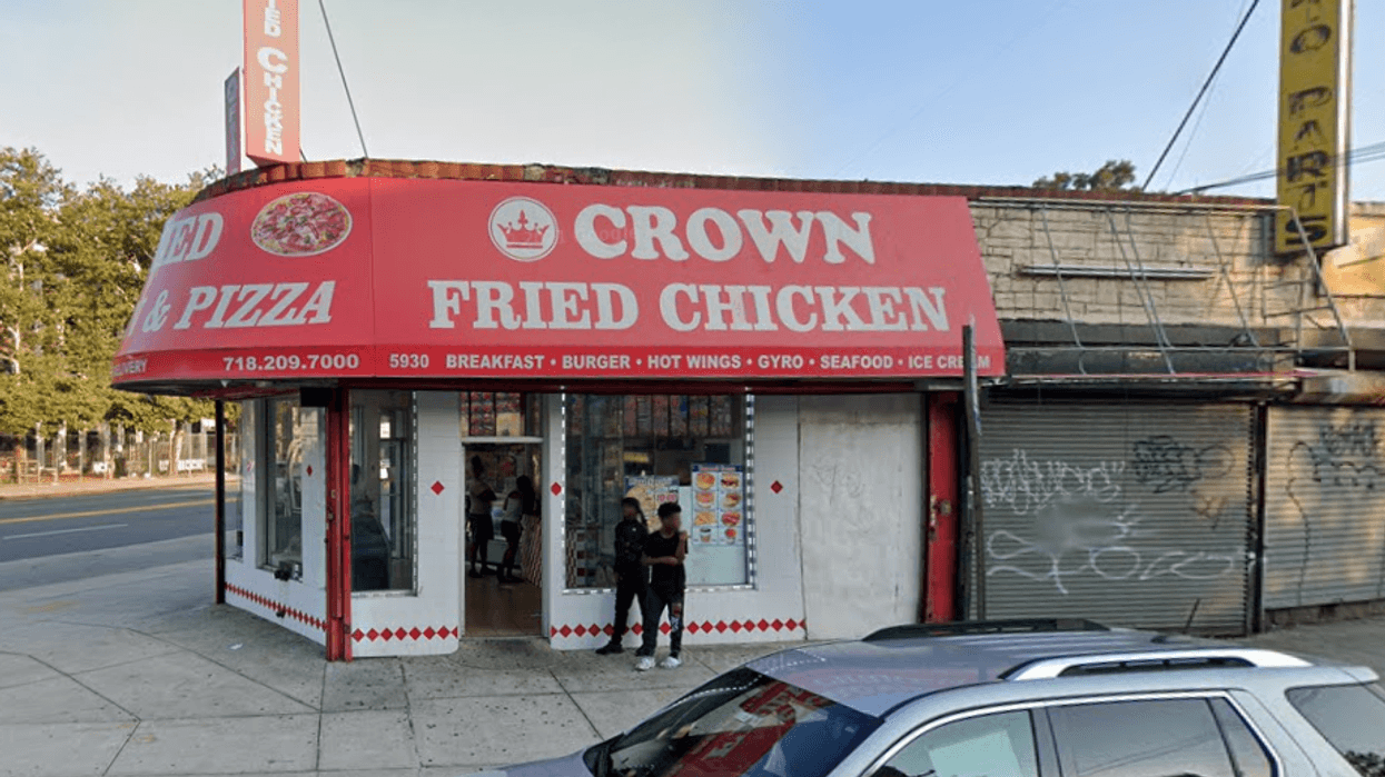 The Crown Fried Chicken where Chase opened fire on his own car as a thief drove away in it.