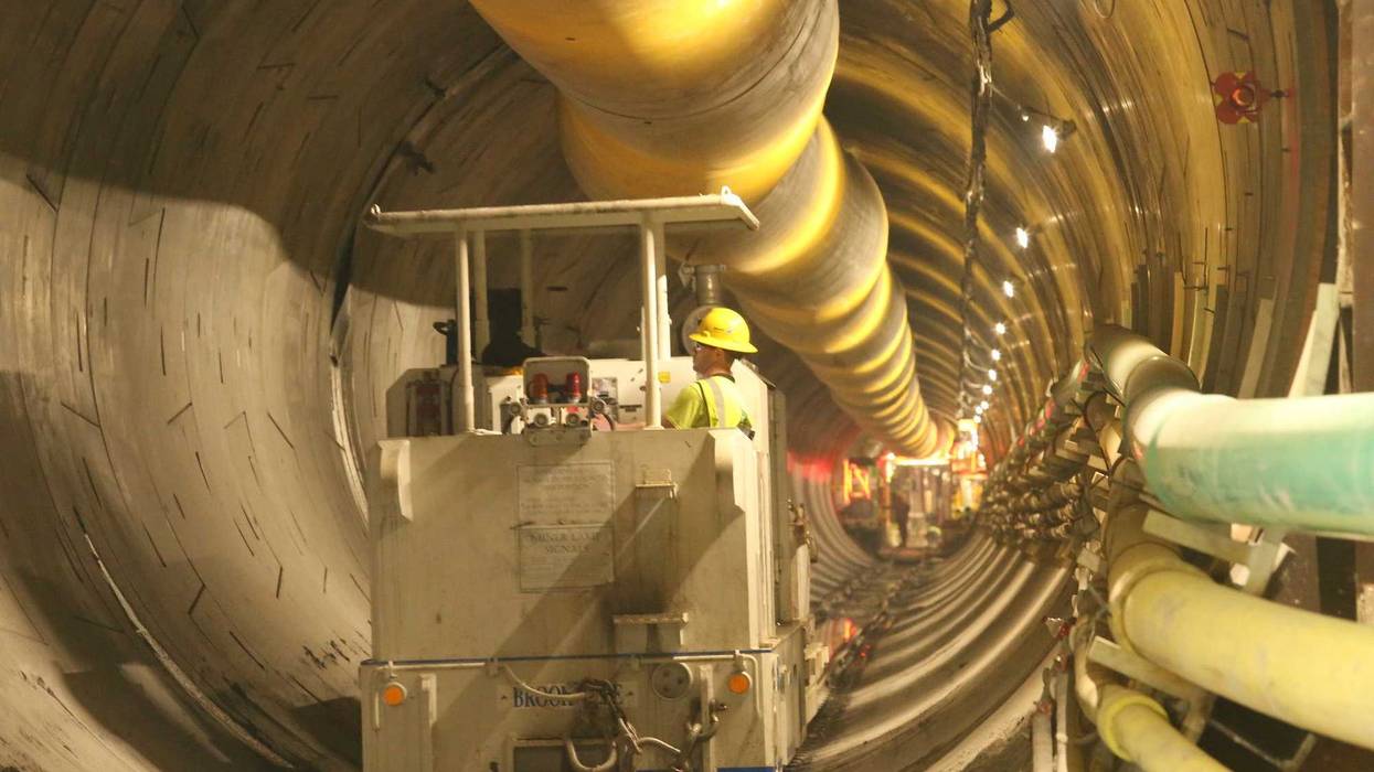 The Delaware Aqueduct Bypass Tunnel is the largest repair project in the history of New York City’s drinking water supply, according to the city's Dept. of Environmental Protection