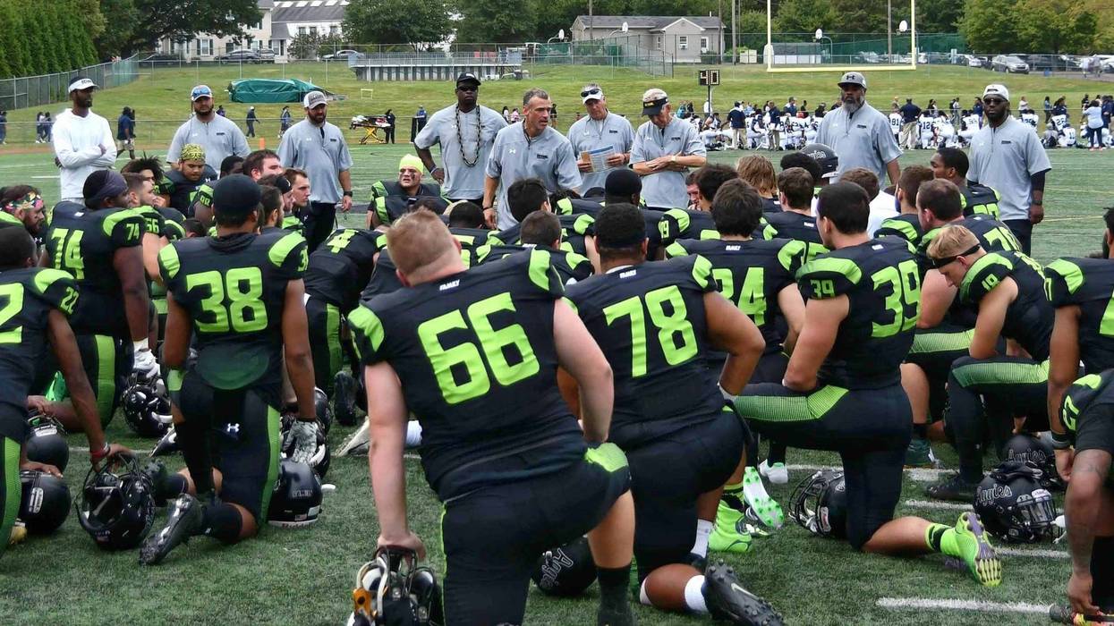 The Delaware Valley football team.