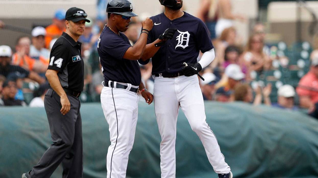 The Detroit Tigers confirmed a sidelining injury in outfielder Riley Greene after he fouled a pitch off his foot in Friday's pre-season game against the New York Yankees