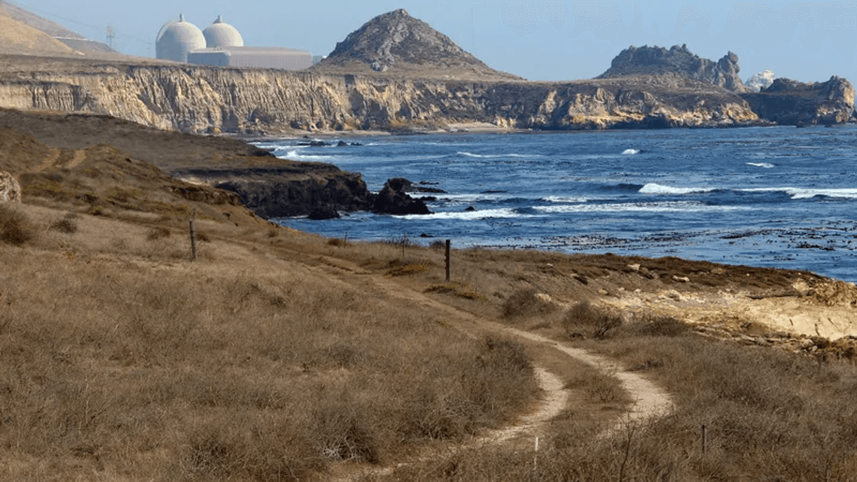 The Diablo Canyon Nuclear Power Plant, south of Los Osos, Calif., is viewed Sept. 20, 2005. California's last operating nuclear power plant could get a second lease on life. Owner Pacific Gas & Electric decided six years ago to close the twin-domed power plant by 2025. But Democratic Gov. Gavin Newsom, who was involved in the agreement to close the reactors, has prompted PG&E to consider seeking a longer lifespan for the plant.