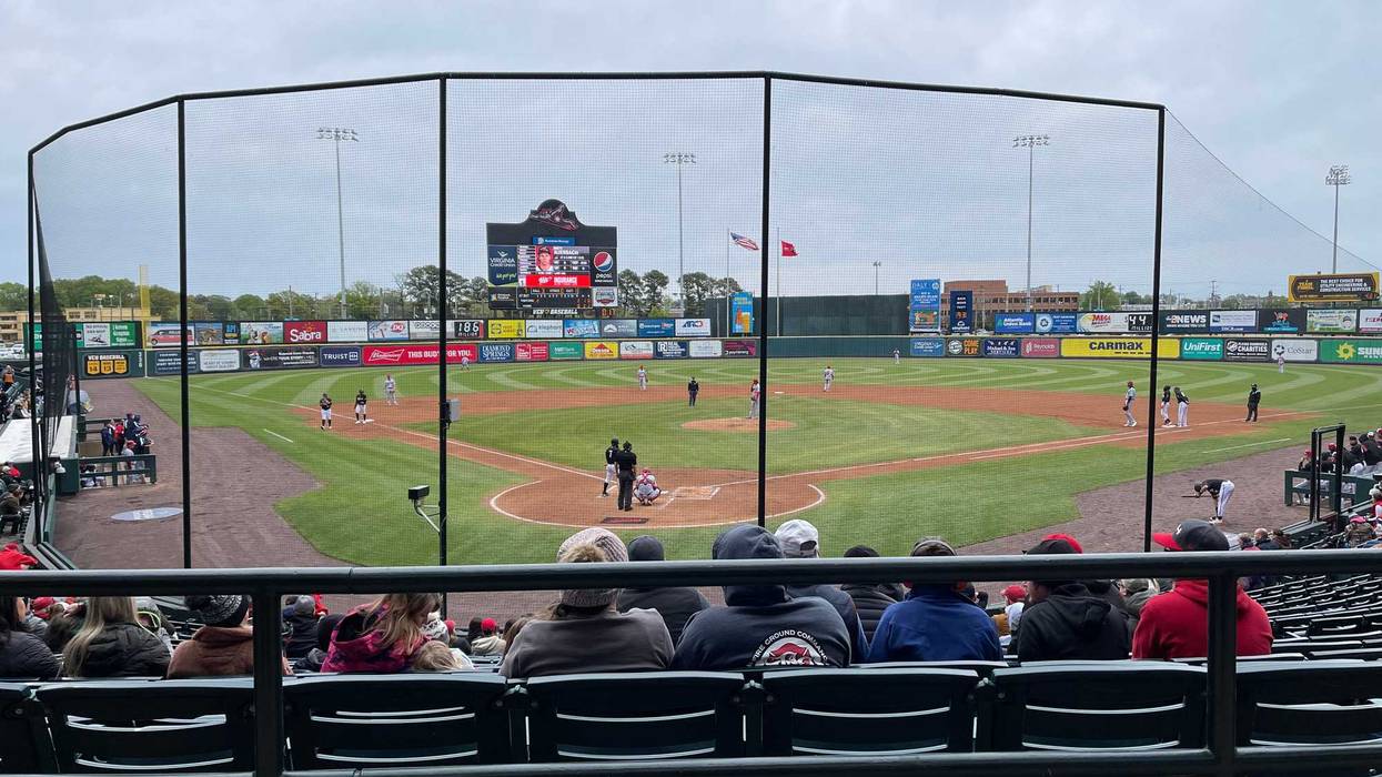 The Diamond on Opening Day, April 8, 2023.