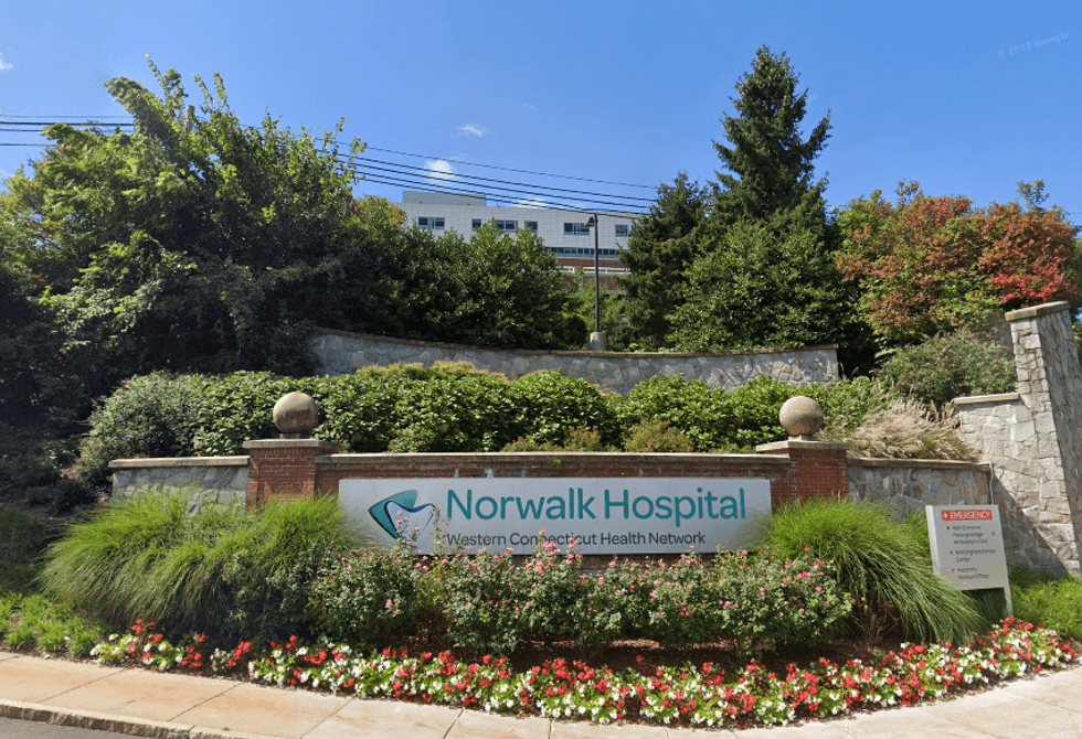 The doctor alerted Norwalk Hospital security, who summoned police