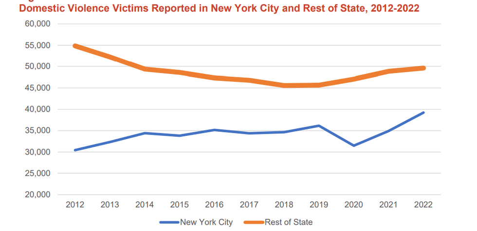 The Domestic Violence Victims report published in October, 2023.