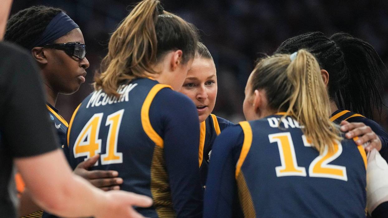 The Drexel Women's Basketball team playing in round one of the 2024 NCAA Women's Basketball Tournament back in March.