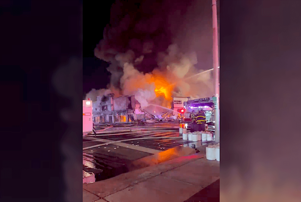 The driver of the tanker truck was being questioned after the explosion and fire around 1 a.m