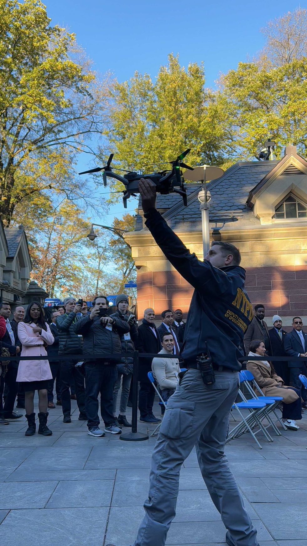 The drones will be deployed over Central Park and areas of the Bronx and Brooklyn.