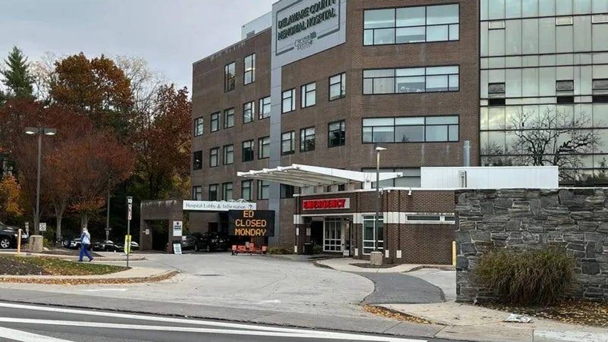 The emergency department at Delaware County Memorial Hospital closed on Nov. 7, 2022. The state suspended ER services due to staffing shortages.