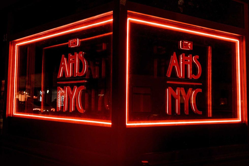 The entrance of the "AHS: NYC" Shop