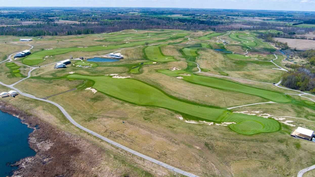 The Erin Hills Golf Course in Erin, seen on May 5, 2025, will be home to the 2025 U.S. Women's Open and will takes place from May 29 - June 1.
