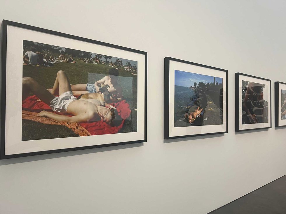 The exhibit addresses queerness through diverse media and methods: photographs of queer spaces, sculptures that challenge normative depictions of gender and sexuality and the exploration of queer intimacy through drawings, paintings and videos.