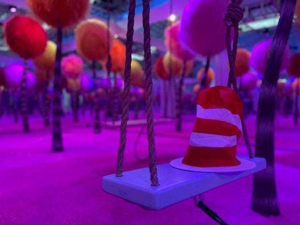 The exhibit in Chicago follows two sold out runs in Toronto and Houston. The Dr. Seuss Experience runs through Jan. 2.The exhibit in Chicago follows two sold out runs in Toronto and Houston. The Dr. Seuss Experience runs through Jan. 2.