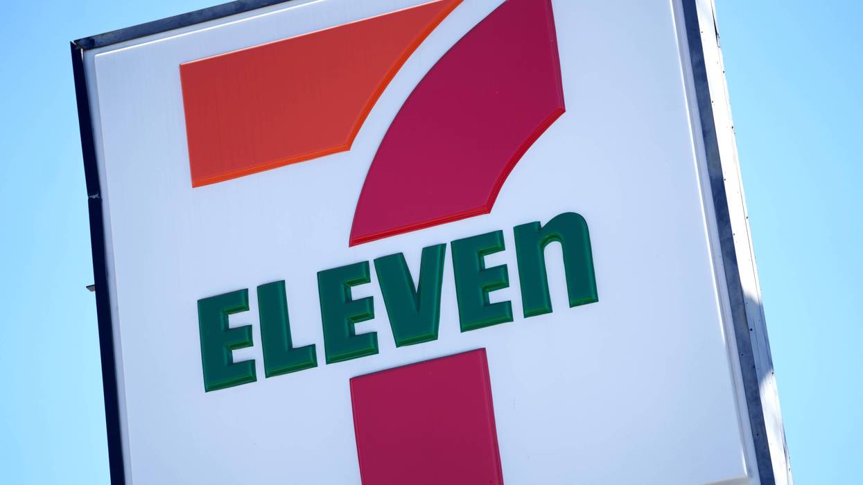 The exterior of a 7-Eleven convenience store is seen on August 20, 2024 in Los Angeles, California.