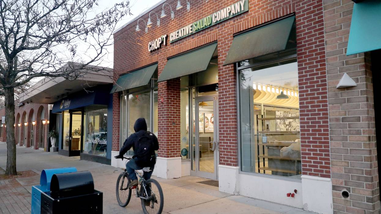 The exterior of Chopt on South Moger Avenue in Mount Kisco on Nov. 28, 2023