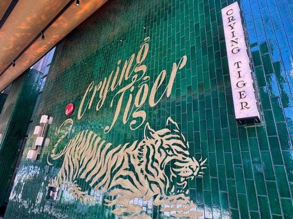 The exterior of the new Crying Tiger