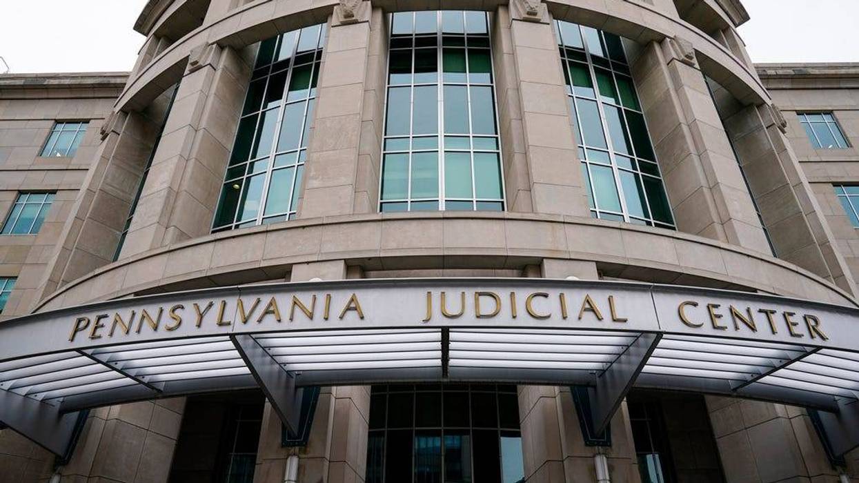 The exterior of the Pennsylvania Judicial Center, home to the Commonwealth Court in Harrisburg, Pa., Feb. 21, 2023. A weekend cyberattack on the website of Pennsylvania's state courts agency disabled some online systems but did not appear to compromise any data and didn't stop the courts from opening Monday, Feb. 5, 2024, officials said. (AP Photo/Matt Rourke, File)