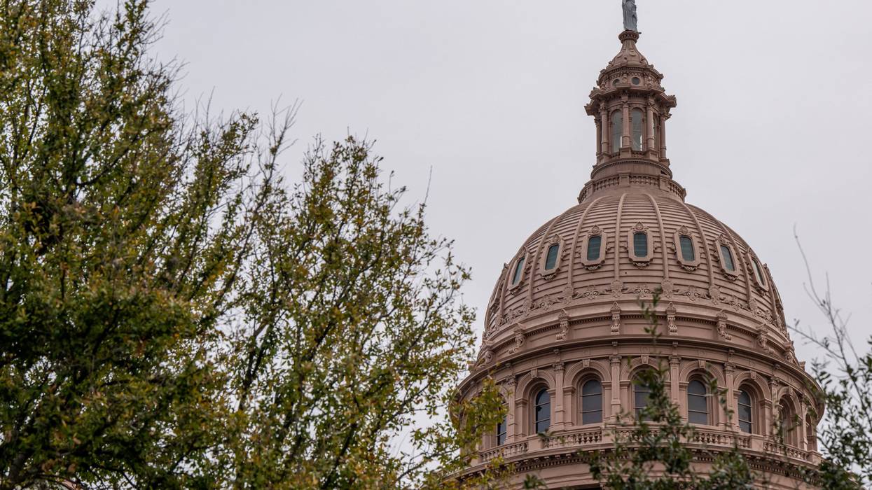 The exterior of the Texas State Capitol in Austin, Texas.