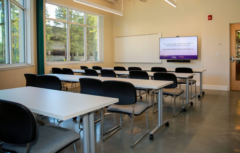 The facility features an education center as well as other services.