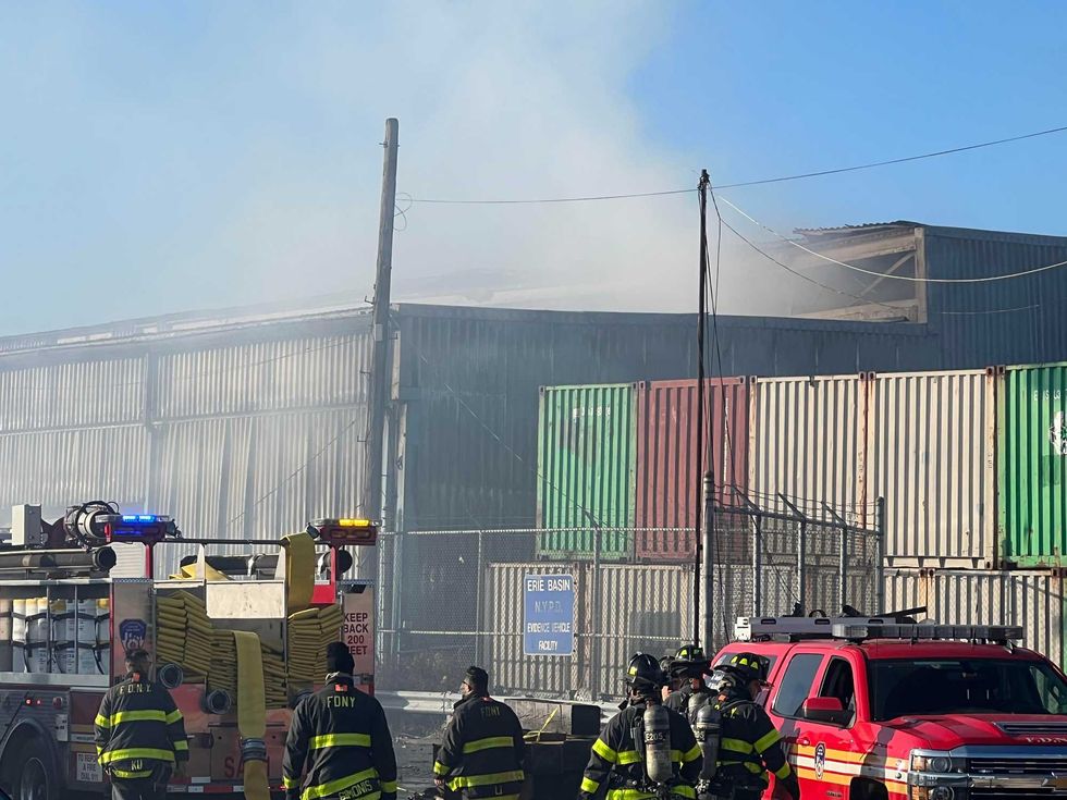 The facility is used to store evidence that goes back decades, officials said