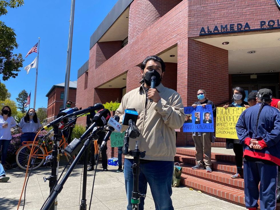The family of Mario Gonzalez demands justice and accountability after Gonzalez died following an incident with Alameda police