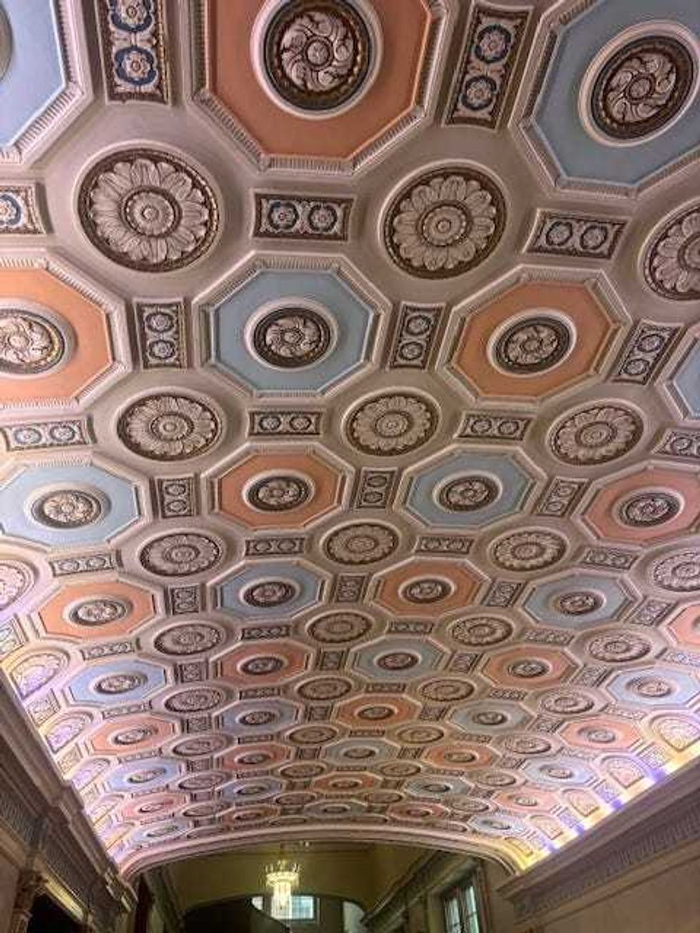The fanciest ceiling you