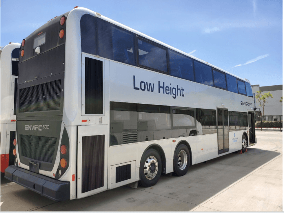 The Farmworker Equity Express bus being used to deliver essential services to farmworkers.