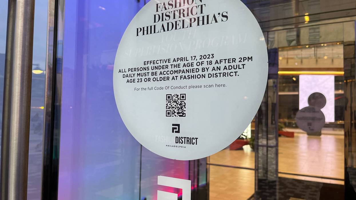 The Fashion District is now requiring minors in the mall to be accompanied by an adult starting after 2 p.m. each day.
