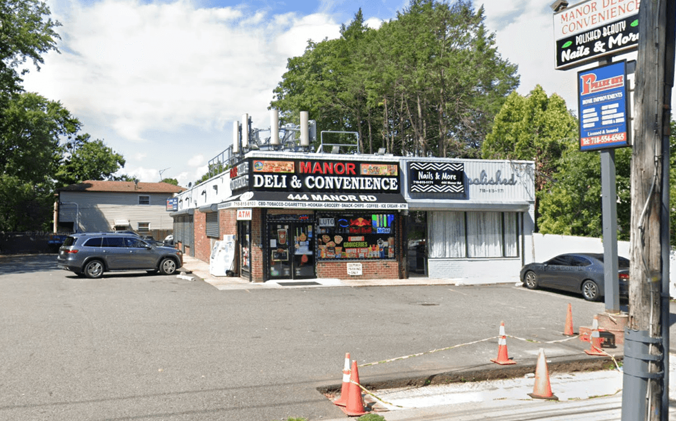 The fatal shooting happened shortly before 8 p.m. Saturday at Manor Deli and Convenience in Castleton Corners