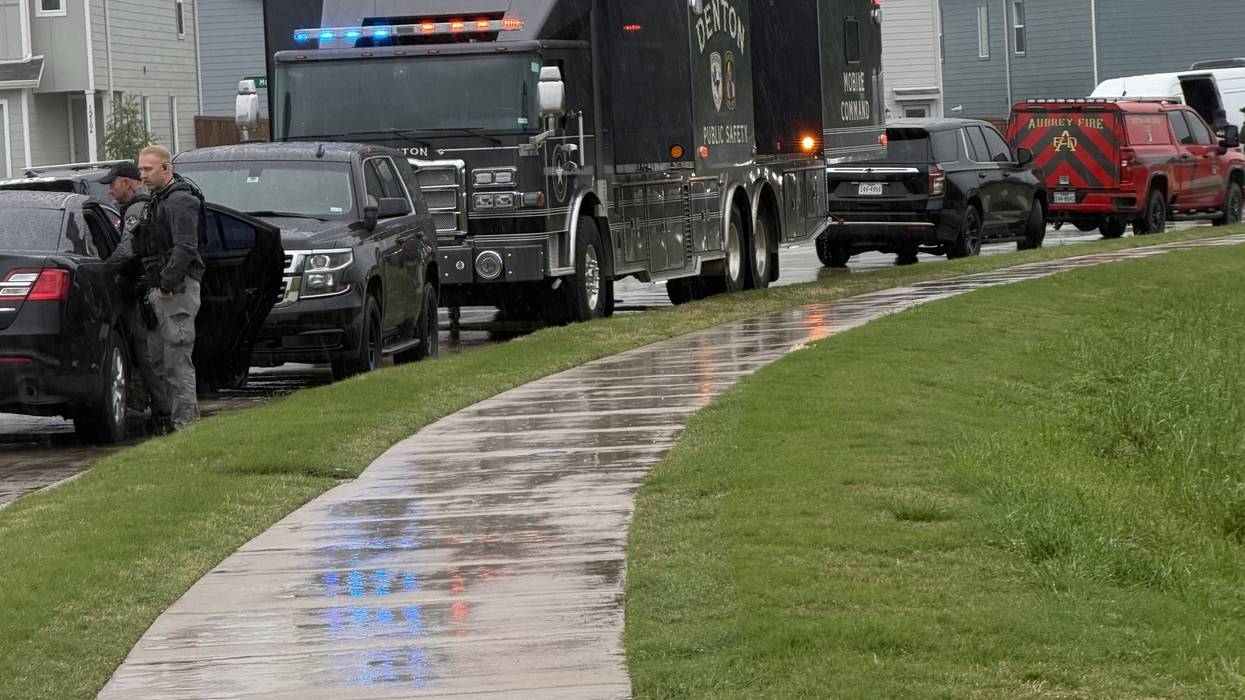 The FBI Hostage Rescue Team safely rescued a hostage and took a suspect into custody around 12:30 a.m. Wednesday, ending a nearly 26-hour standoff in the Providence Village neighborhood near Aubrey.