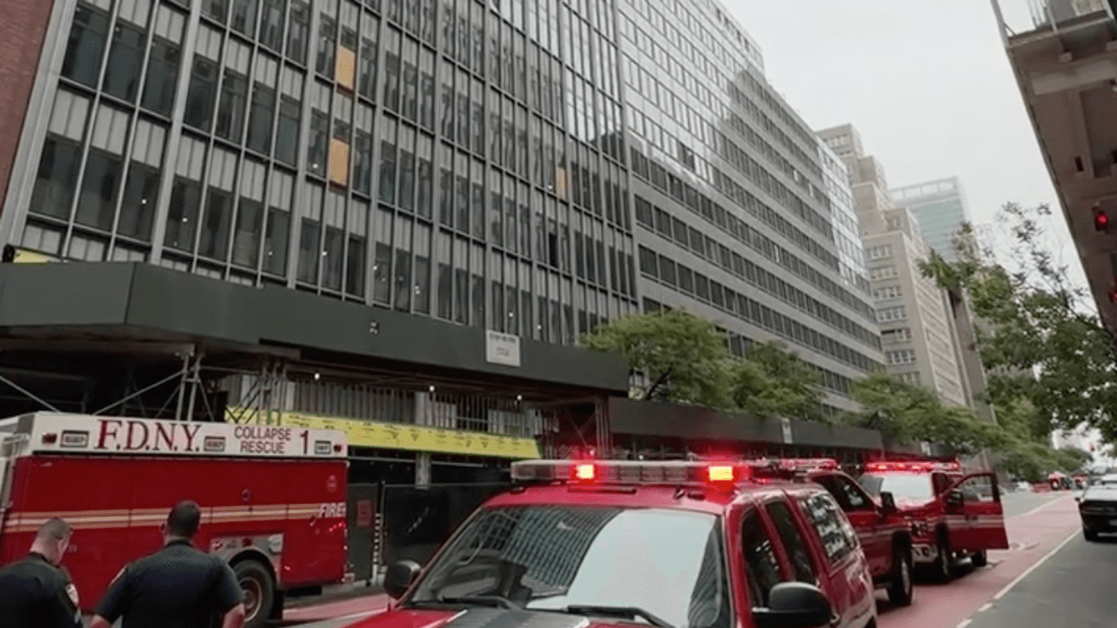 'Floors sagging' at Midtown office tower after beams buckle during construction