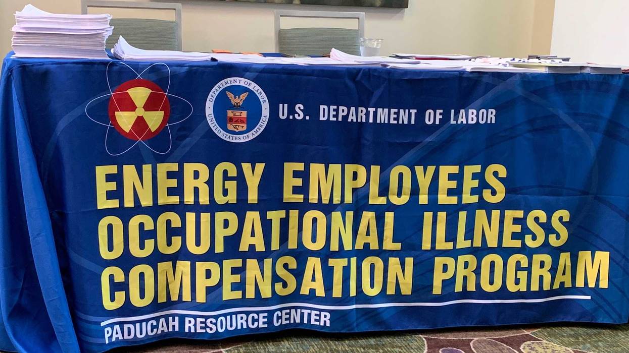 The federal government held an info session Thursday in Bolingbrook for people who did nuclear work for the federal government and for their survivors.