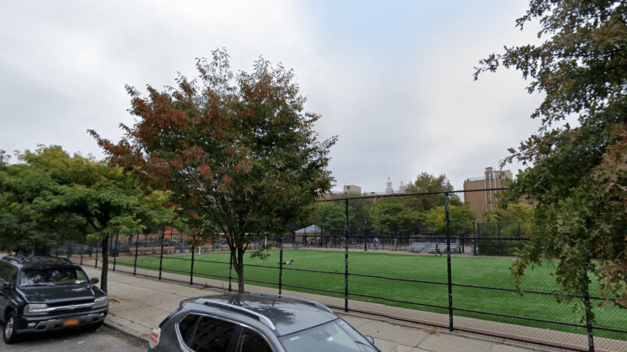 The fight erupted around 9:30 p.m. Sunday at the Heckscher Playground on Linden Street in Bushwick