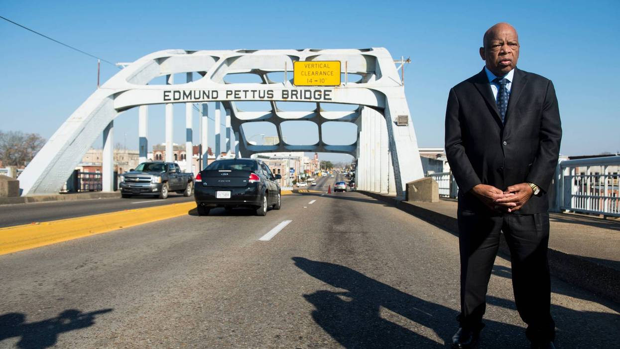 The Final Crossing Ceremony is being held Sunday morning in Selma for the late Rep John Lewis