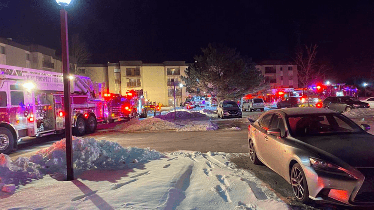 The fire in the 400 block of Rand Road in Arlington Heights last week left six apartments unlivable, including the one where 80-year-old Paul Strusiner had lived.