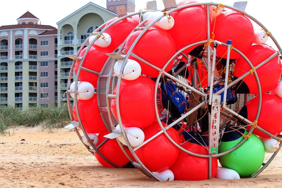 The flotation device seen in Daytona Beach in 2021
