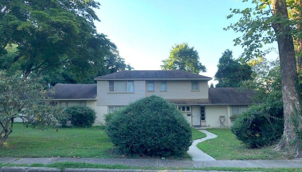 The former Richman family home in Elkins Park, where Wilt Chamberlain lived during his first season playing for the 76ers.