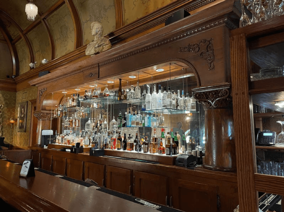 The Ghost Bar inside The Whitney mansion