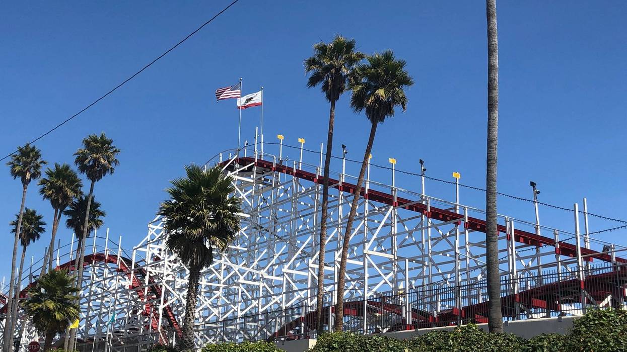 The Giant Dipper roller coaster in Santa Cruz is celebrating its 95th anniversary in 2019.