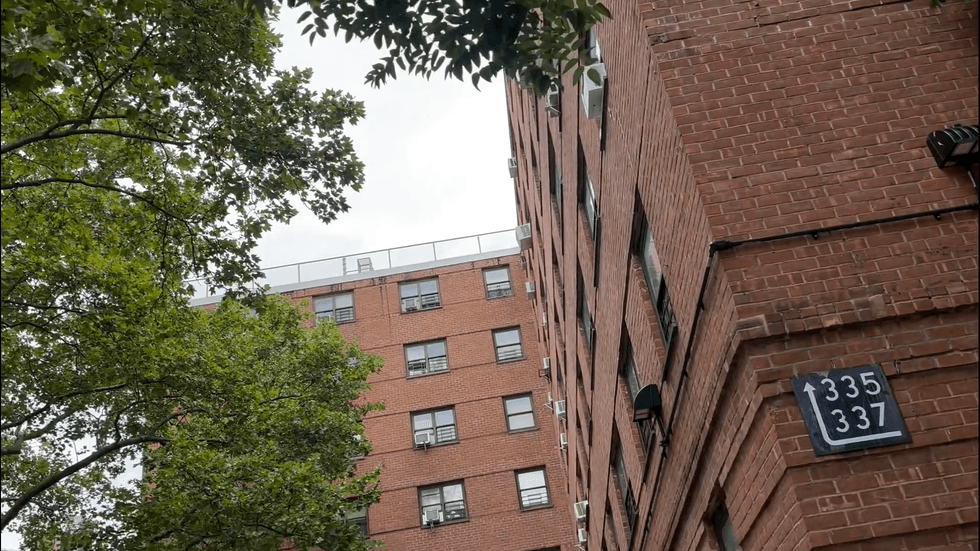 The girl was raped on a rooftop landing at NYCHA