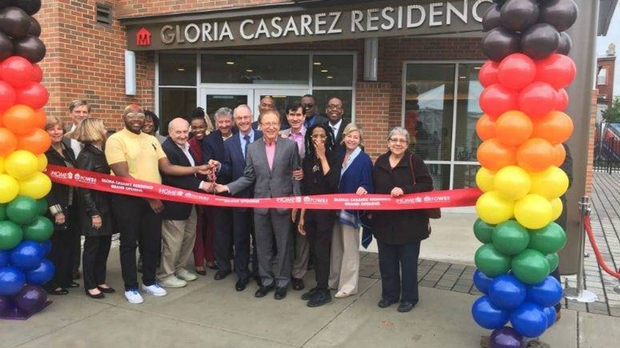 The Gloria Casarez Residence Apartments is the first permanent LGBTQ-friendly young adult residence in the state of Pennsylvania.
