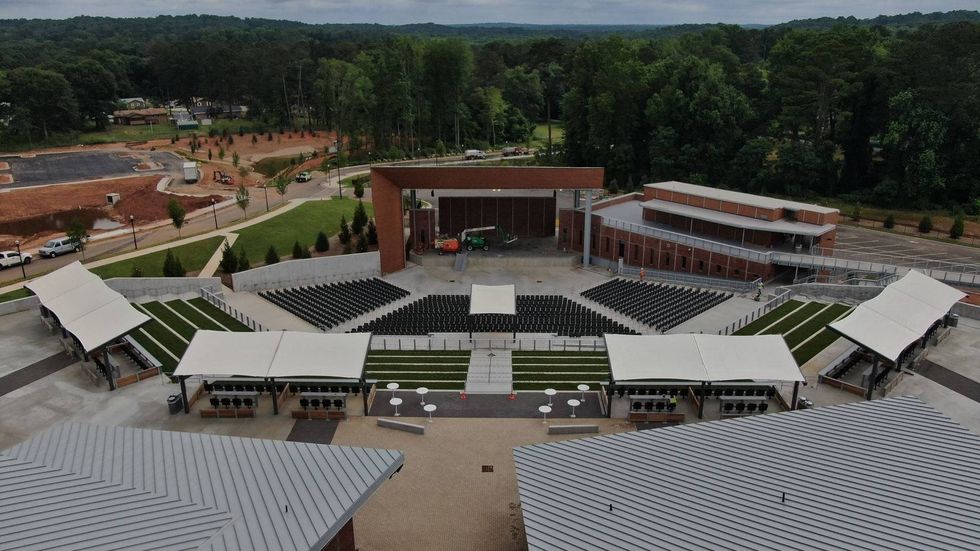 The grand opening for the City of Stockbridge amphitheater is September 25 with a concert headlined by Patti LaBelle and Gladys Knight.
