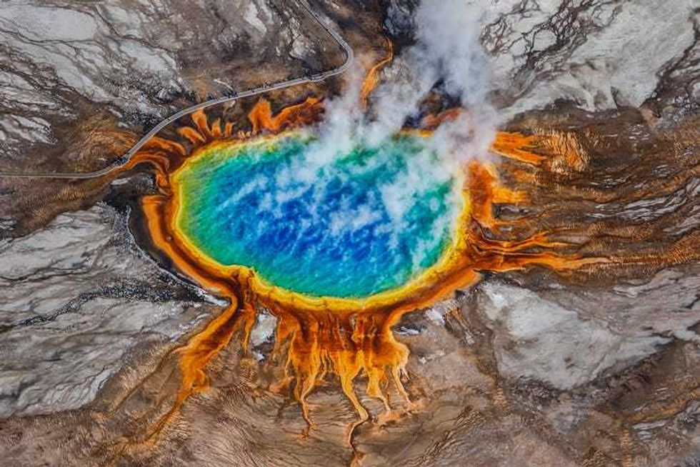The Grand Prismatic Spring
