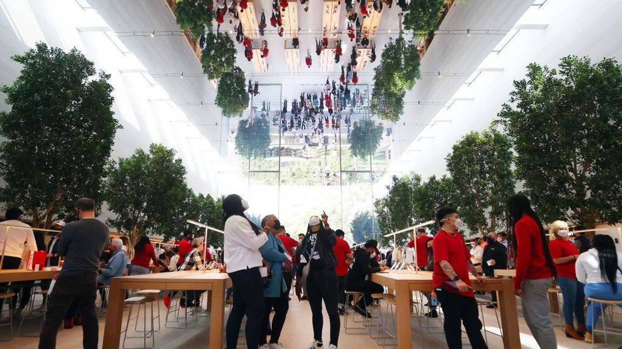 The Grove shopping center.