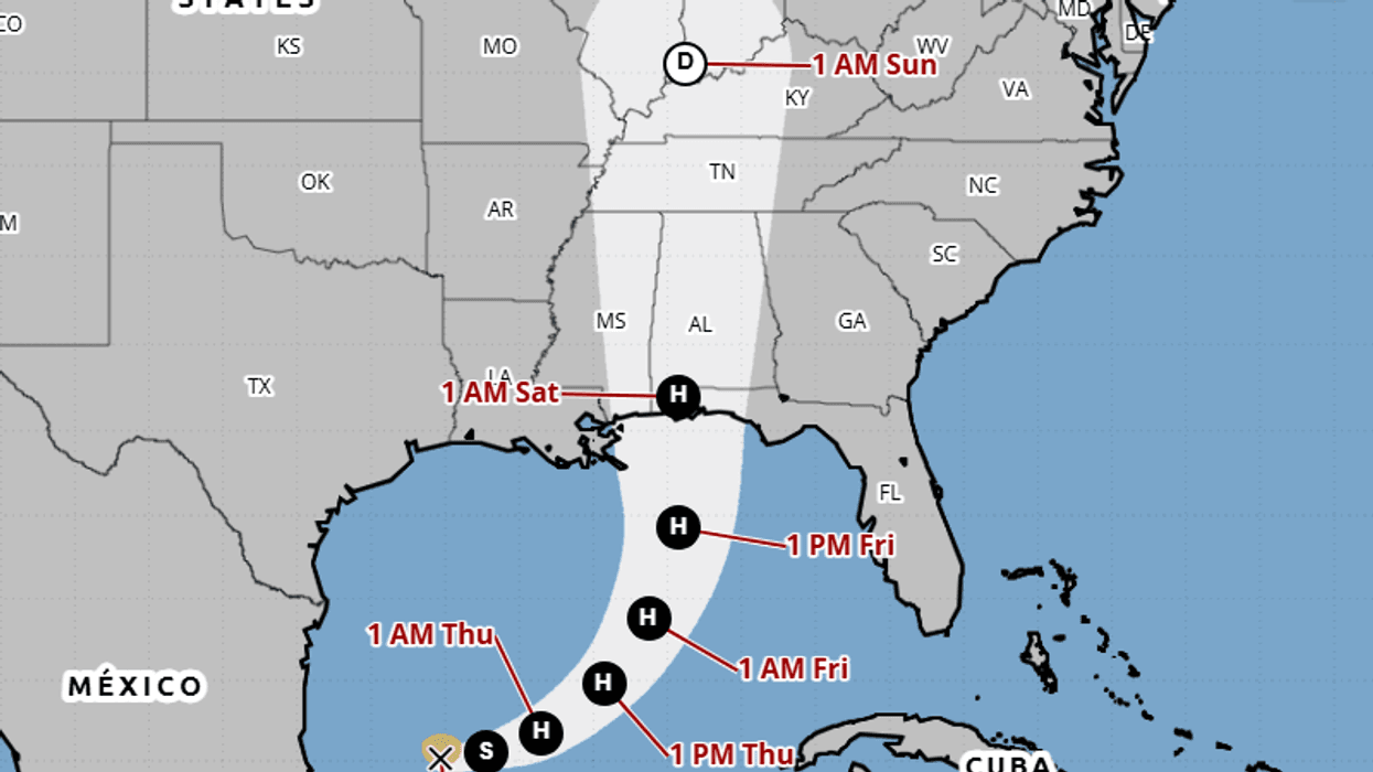 The Gulf system is now Tropical Storm Isaias, and forecasters say it is likely to become the Atlantic season’s first hurricane before it reaches the northern Gulf Coast on Friday.