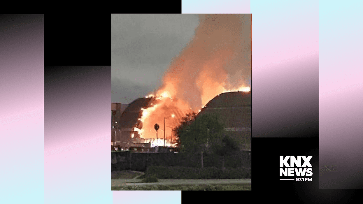 The hangar fire in Tuscan is still burning, prompting Orange County supervisors to approve an emergency declaration during a special meeting on Monday.