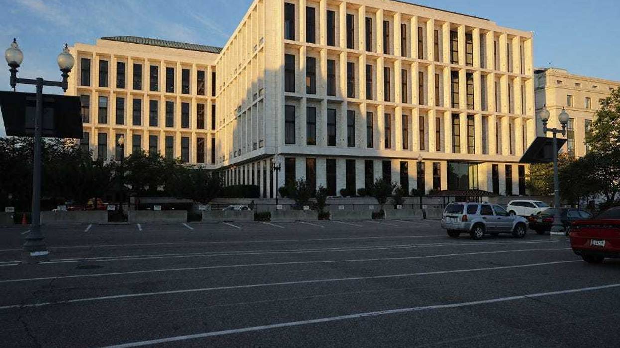 The Hart Senate Office Building where former FBI Director James Comey will before the Senate Intelligence Committee on Capitol Hill June 8, 2017 in Washington, DC.