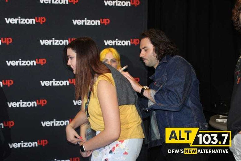 The Head And The Heart Meet And Greet At The Verizon Artist Lounge At ALT 103.7 Studios