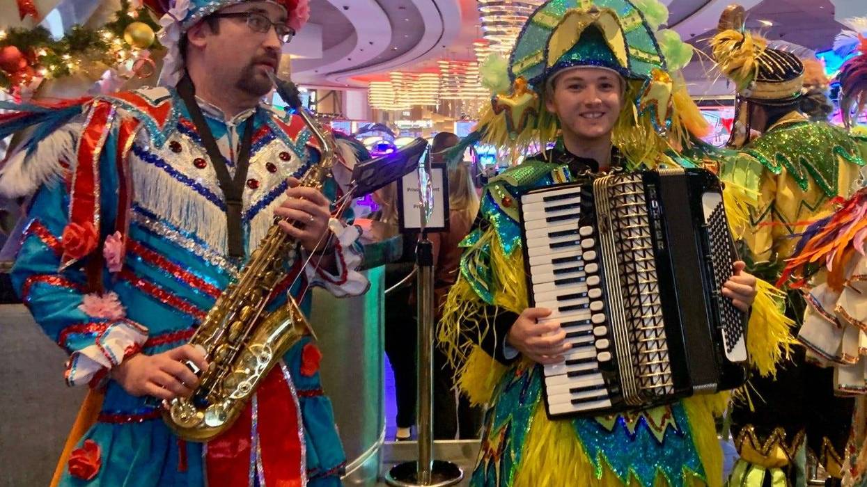 The Hegeman String Band has been a member of the Mummers since 1920