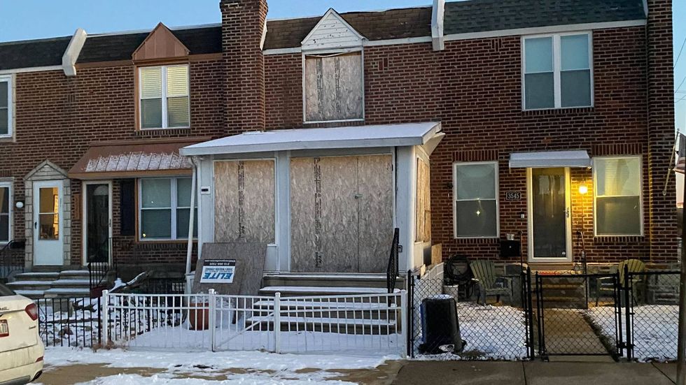 The home at 3547 Miller Street is still boarded up two years after the explosion.