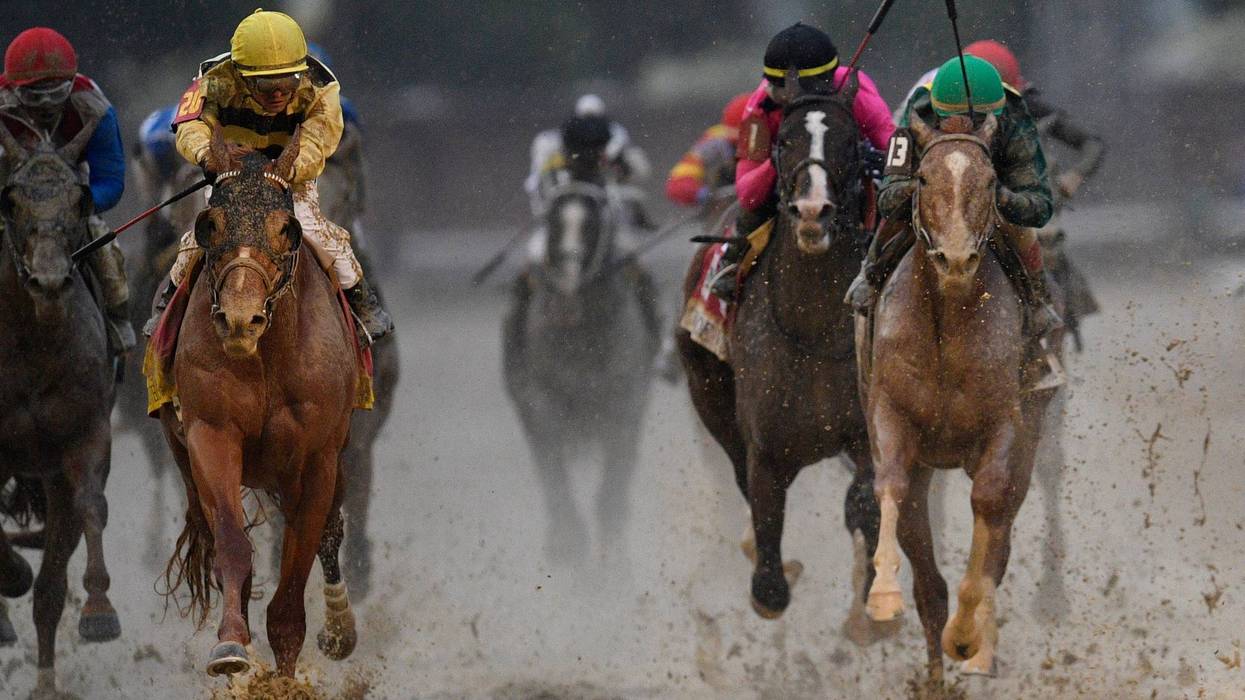 The horses racing at the 2019 Kentucky Derby